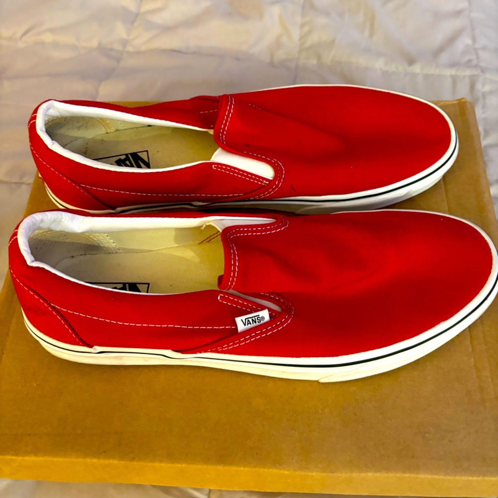 Vans slip ons